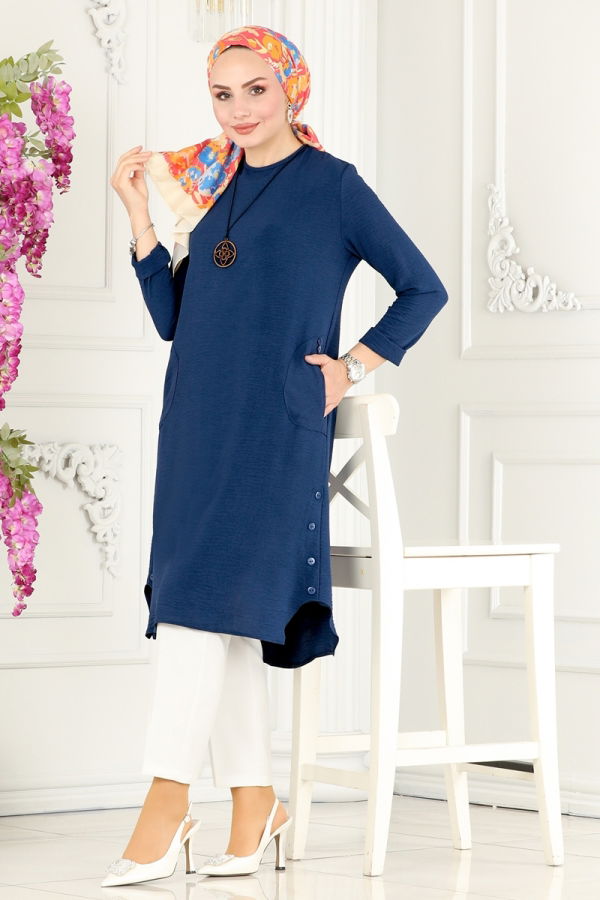 Modaselvim BIG SEASON DISCOUNT Tunic 1101MDA386 Indigo