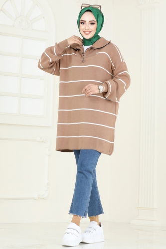 B.R.Z - Tunic 11037BRZ597 Latte