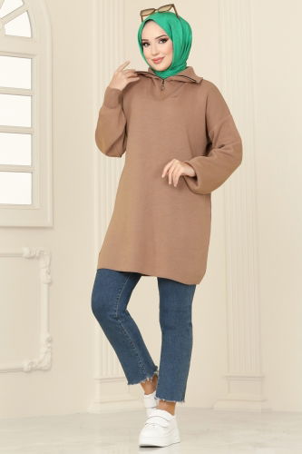 B.R.Z - Tunic 11043BRZ597 Latte