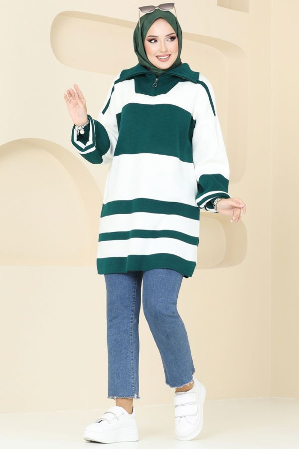 Tunic 11046BRZ597 Emerald - 2