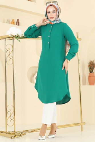 E.R.K. - Tunic 1163ERK1158 Benetton Green
