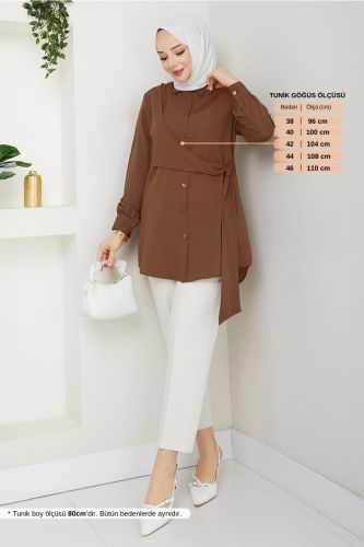 MRV A.S.N. - Tunic 126ASN936-M Brown