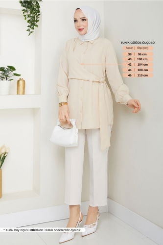 MRV A.S.N. - Tunic 126ASN936-M Stone