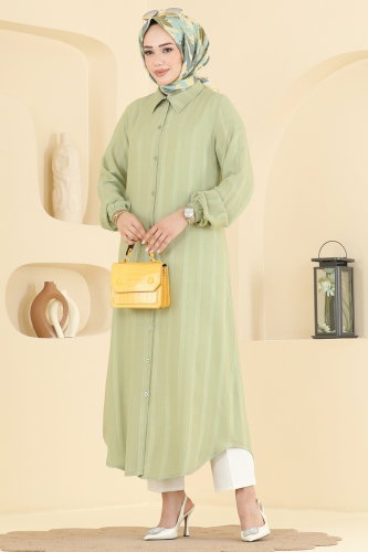 N.Z.R.K. - Tunic 127NZRK1200 Almond Green