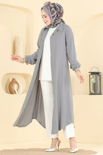 N.Z.R.K. - Tunic 127NZRK1200 Gray
