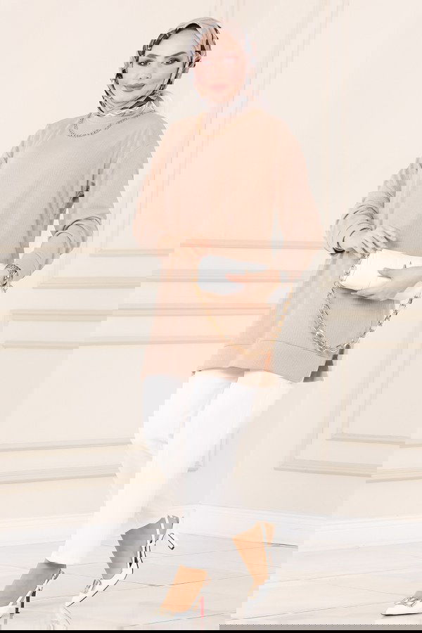 Modaselvim NET 20%+20% DISCOUNT IN THE CARD Tunic 132BO429 Stone