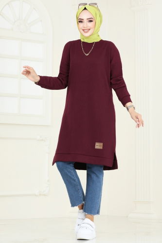 B.O. - Tunic 145BO429 Damson