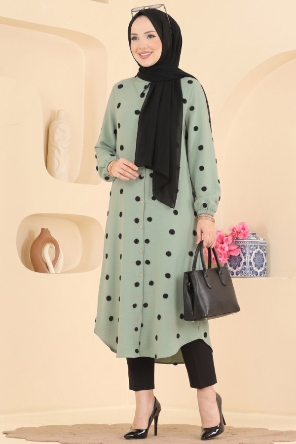 Modaselvim Tunic Tunic 167NZRK1200 Almond Green