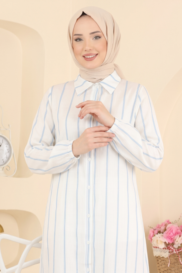 Modaselvim تونيكات بلوز أزرق فاتح 169NZRK1200