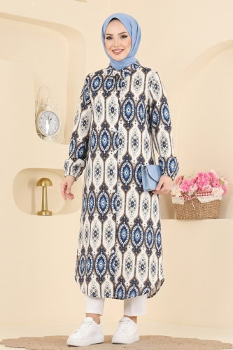 N.Z.R.K. - Tunic 181NZRK1200 Navy Blue