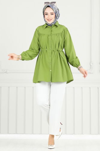 moda selvim Tunic 184ASN888 Acid - Thumbnail
