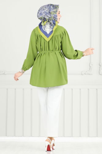 moda selvim Tunic 184ASN888 Acid - Thumbnail