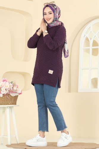 B.O. - Tunic 185BO429 Damson