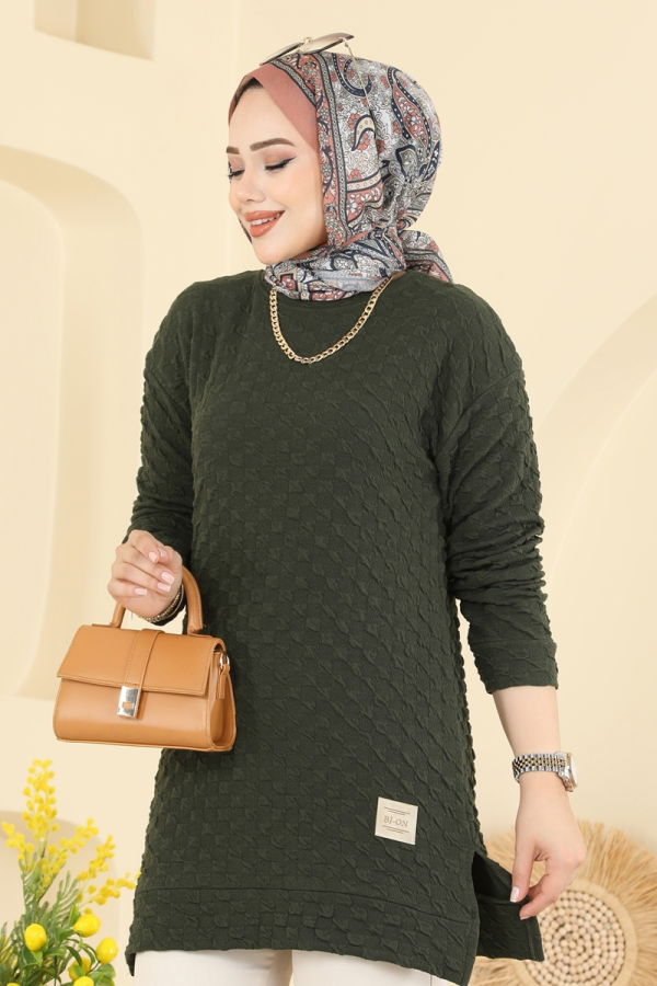 Modaselvim Tunic Tunic 185BO429 Khaki