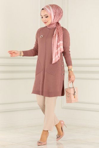 M.T. - Tunic 1901MT581 Dried Rose