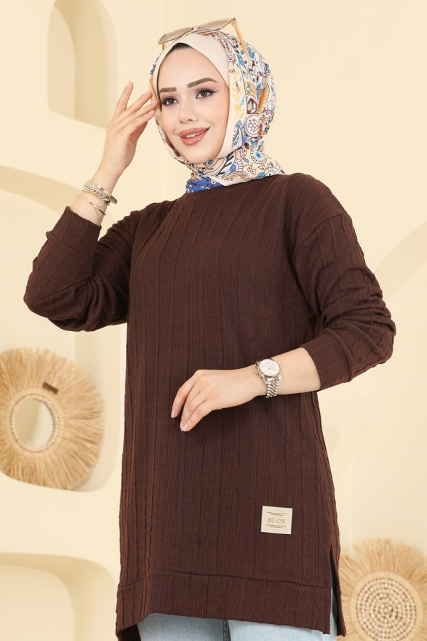 Modaselvim Tunic Tunic 190BO429 Brown