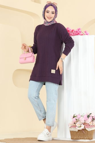 B.O. - Tunic 190BO429 Damson