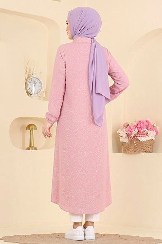 moda selvim Tunic 194NZRK1200 Rose Dried - Thumbnail