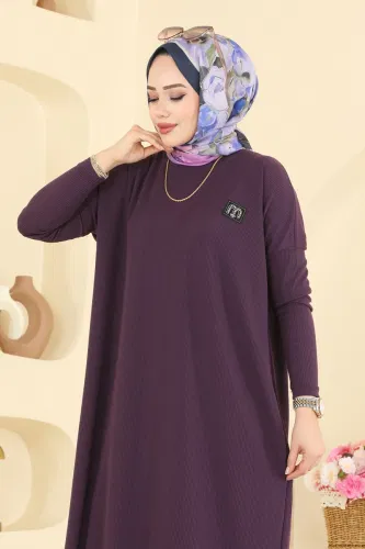 B.O. - Tunic 195BO429 Damson