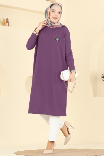 B.O. - Tunic 195BO429 Dark Lilac