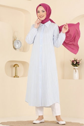 N.Z.R.K. - Tunic 197NZRK1200 Baby Blue
