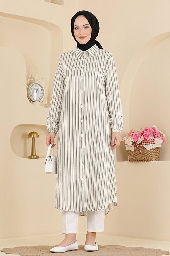 moda selvim بلوز أسود 197NZRK1200 - Thumbnail