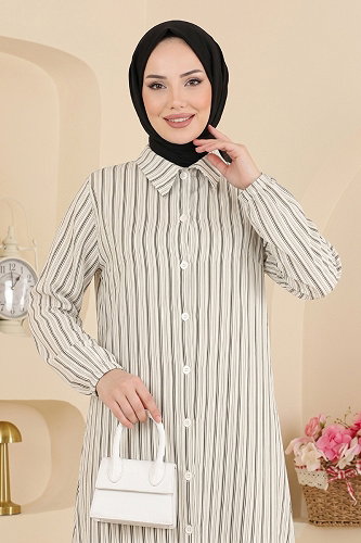 moda selvim بلوز أسود 197NZRK1200 - Thumbnail