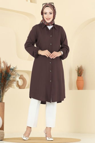 E.R.K. - Tunic 2001ERK1158 Brown