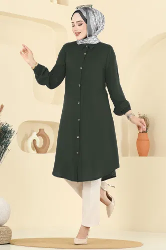 E.R.K. - Tunic 2001ERK1158 Dark Khaki