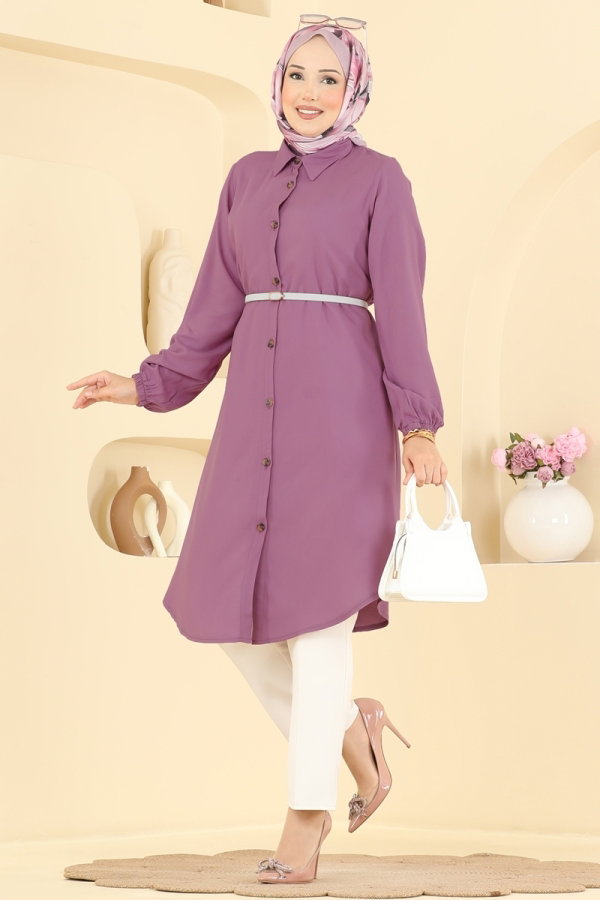 Modaselvim Tunic Tunic 2001ERK1158 Dark Rose Dusky