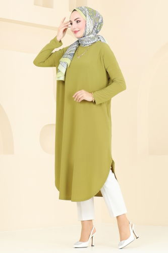 M.E.Y. - Tunic 2002MEY846 Oil Green