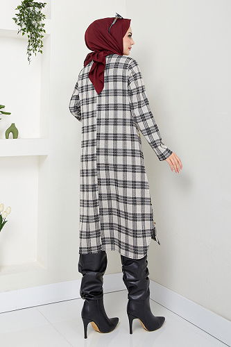 moda selvim Tunic 2004BRZ981-M Vision - Thumbnail