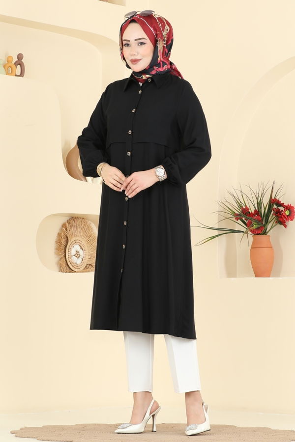 Modaselvim Tunic Tunic 2010BG354 Black