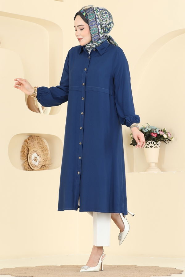 Modaselvim Tunic Tunic 2010BG354 Dark Indigo