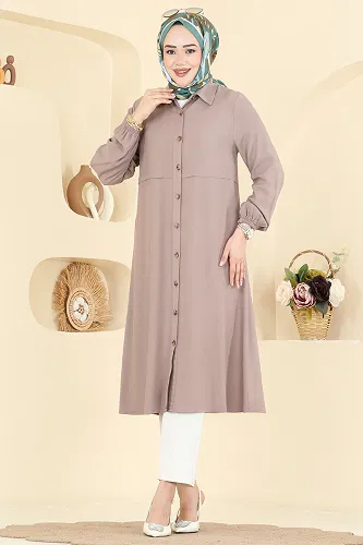 moda selvim Tunic 2010BG354 Vision - Thumbnail