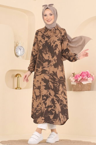 N.Z.R.K. - Tunic 201NZRK1200 Brown