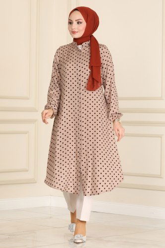 moda selvim Tunic 2034BG354 Vision - Thumbnail