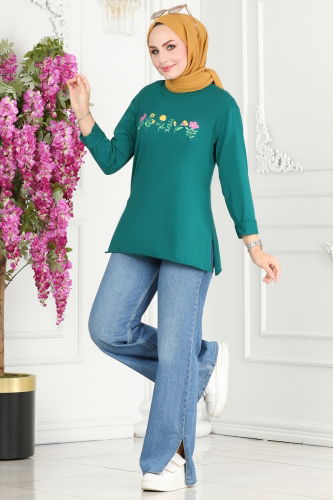 E.T.T. - TUNIC 20413ETT926 Emerald