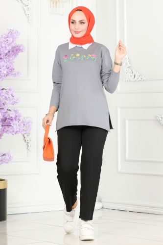 E.T.T. - Tunic 20413ETT926 Gray