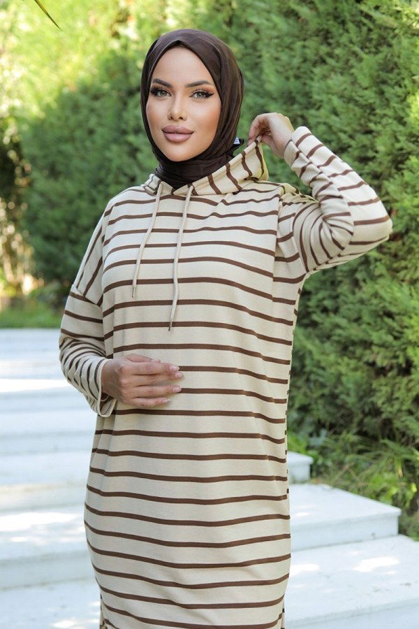 Tunic 20451ETT926 Brown - 3