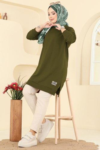 E.T.T. - Tunic 20455ETT926 Oil Green