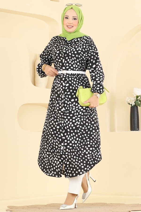 Modaselvim تونيكات بلوز أسود 219NZRK1200