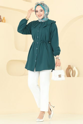 A.S.N. - Tunic 228ASN888 Petroleum