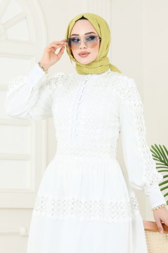 moda selvim بلوز سكري 23176JNF844 - Thumbnail