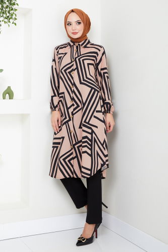 MRV B.G.S. - Tunic 2354BGS895-M Vision&Black