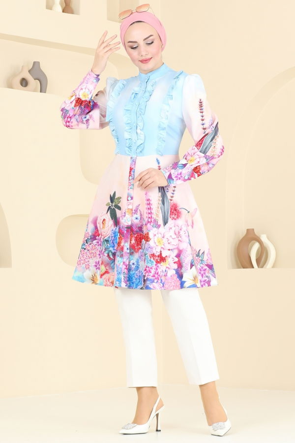 Modaselvim SUAL Tunic 2415JNF844 Blue