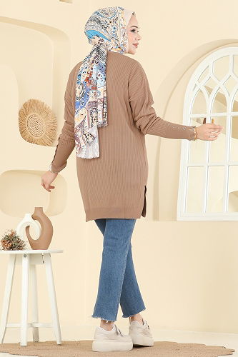 moda selvim بلوز لاتيه 2425UZ662 - Thumbnail