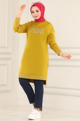 moda selvim Tunic 2432SL432 Acid - Thumbnail
