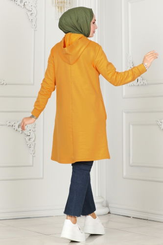 moda selvim Tunic 2496SL432 Mustard - Thumbnail