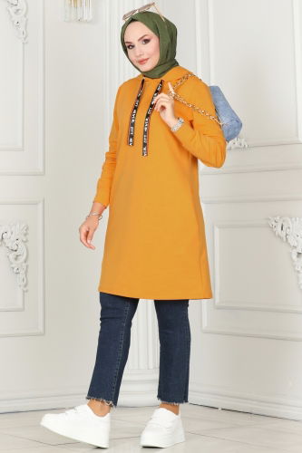 S.L. - TUNIC 2496SL432 Mustard